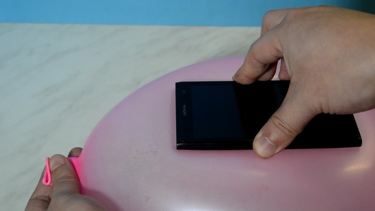 How to Make a Nokia Lumia Phone Balloon Case! DIY! Cool Balloon Case Review!