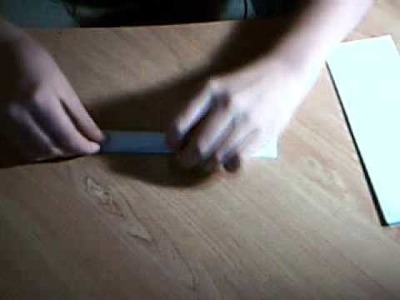 How to make - a paper bomb kunai