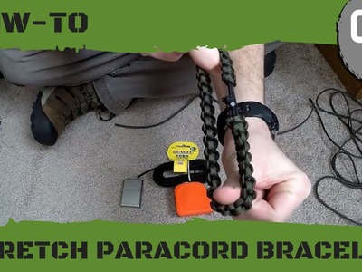 How To Make a Stretch Paracord Bracelet with No Buckles