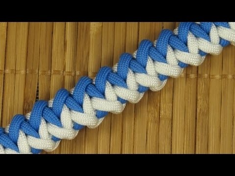 How to make a TARDIS Bar Paracord Buckle Bracelet