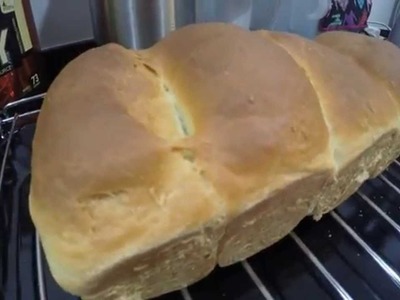 How to make soft white bread step by step tutorial