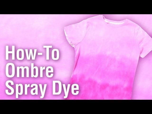 How-To Ombre  Dye Technique with Tulip One-Step Tie Dye