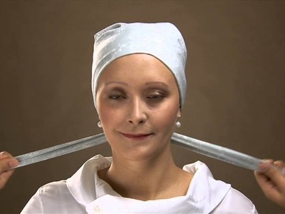 How to tie a chemo headscarf by Christine Headwear