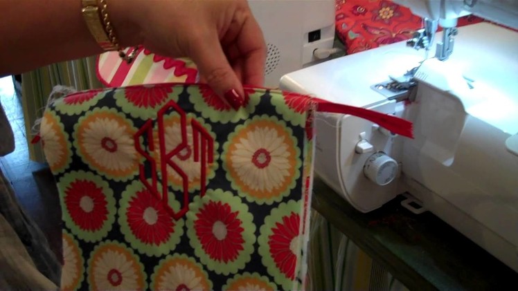 How to use your serger to put on a zipper. 
