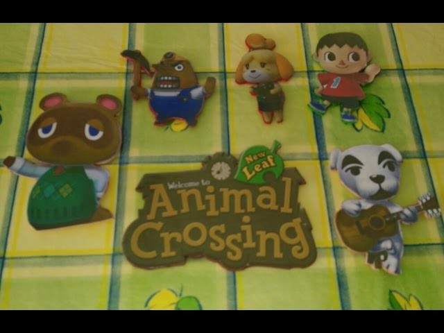 Imanes nevera Animal Crossing.manualidades.niños