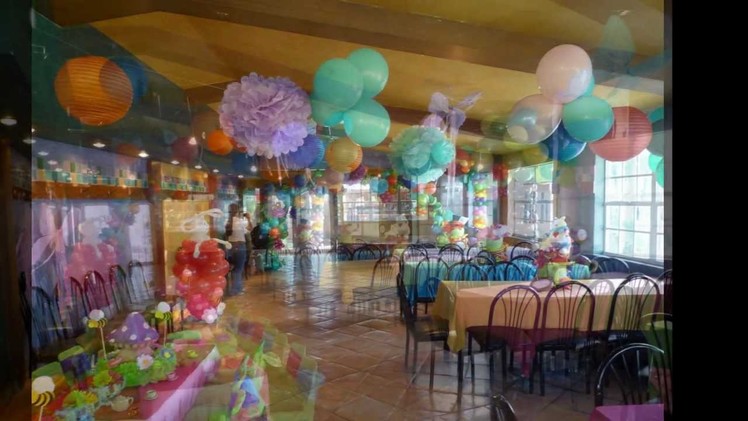 Outdoor and indoor Alice in Wonderland Balloon Decoration. DreamARK Events