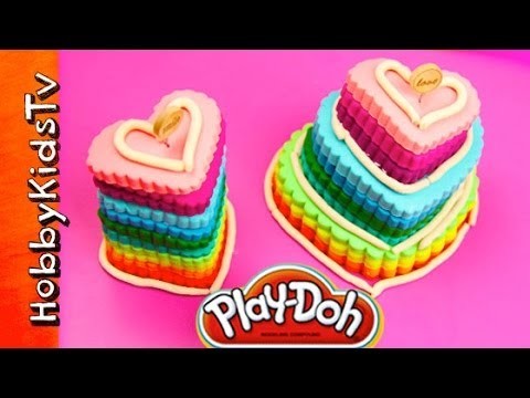 PLAY-DOH Heart Cakes Rainbow, Cookie Monster, Mrs. Potato Head