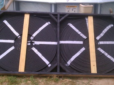 Solar Pool Heater and Diverter