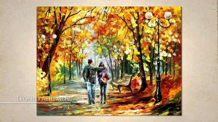 You and me - painting come a live by Leonid Afremov