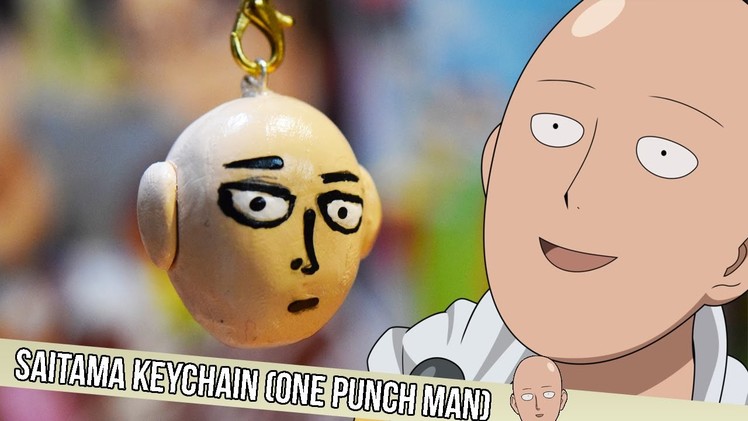 Anime Decorations DIY: Saitama Keychain (One Punch Man)