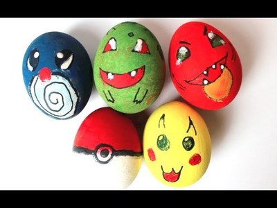 Awesome Custom Pokemon Easter Eggs DIY!