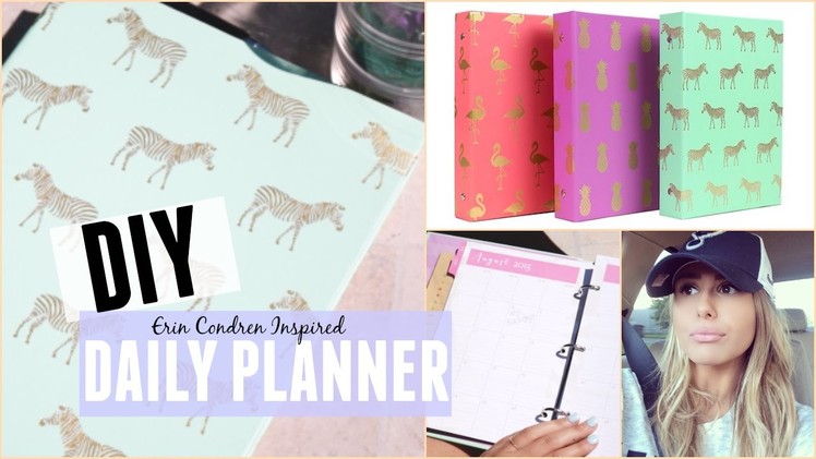 DIY: DAILY PLANNER ON A BUDGET