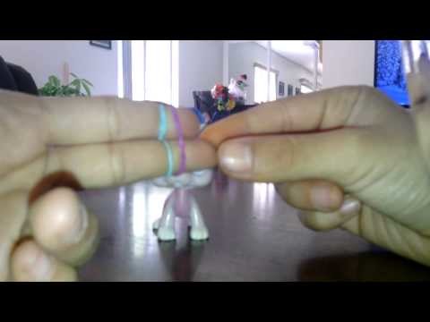 DIY how to make an lps bow with loom bands (easy)