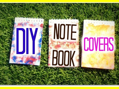 DIY Notebook Covers!!