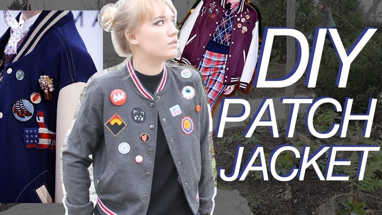 DIY PATCH JACKET | inspired by Marc Jacobs