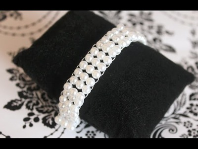 DIY: Pearl wrap bracelet