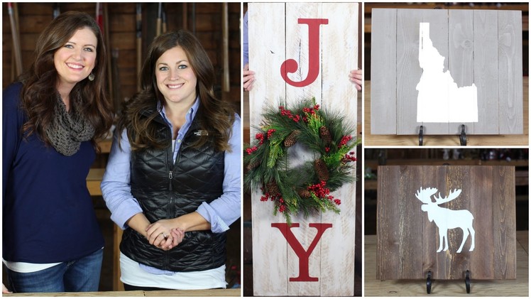 DIY Silhouette Boards