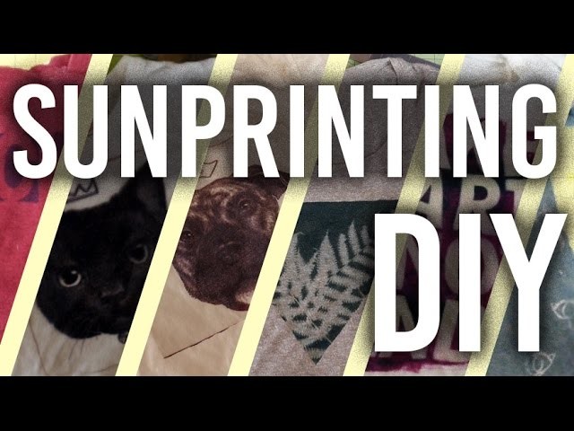How to Sun Print : DIY