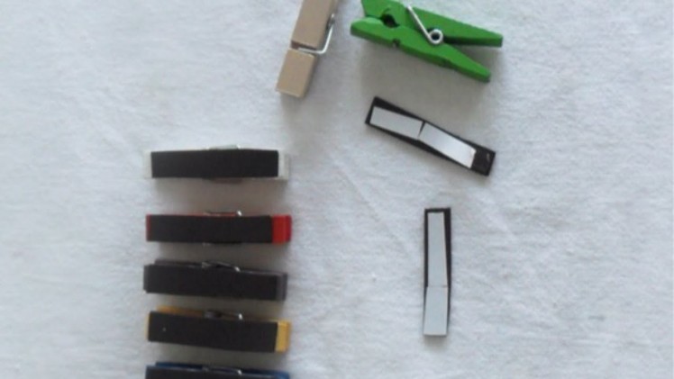 Make Mini Clothespin Refrigerator Magnets - DIY Home - Guidecentral