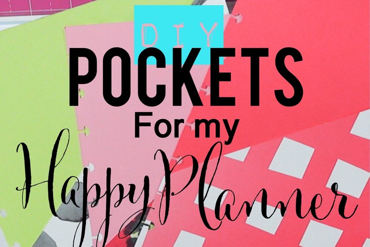 MAMBI Create 365 Happy Planner DIY Pockets:: LabelleAngelle