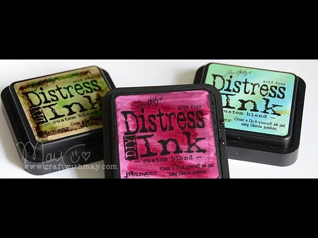 Tim Holtz DIY Distress Ink: Custom color