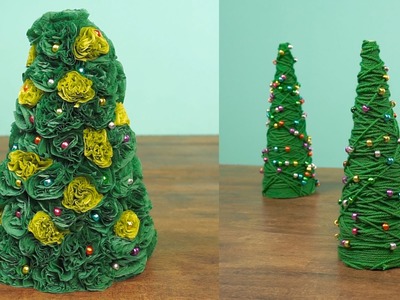 2 Miniature Christmas Tree Caft DIY Projects