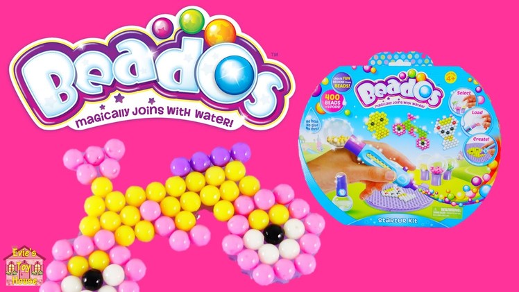 Beados Starter Kit - Quick Dry Magic Beads Review and Tutorial | Evies Toy House
