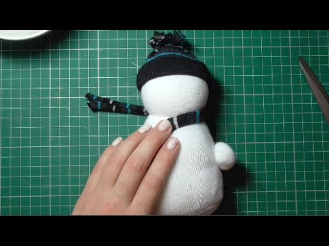 Day 1 - No Sew Sock Snowman