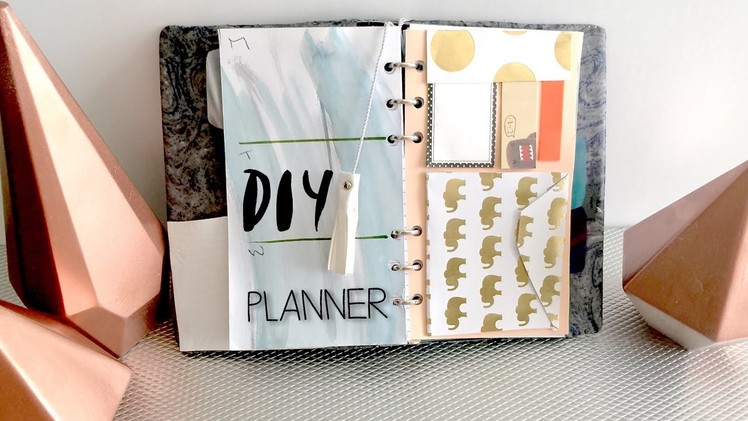 DIY Back to School Planner. DIY Tassel. Mini Envelope