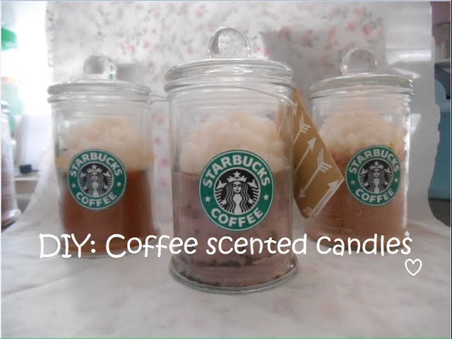 DIY: Coffee Scented Candles