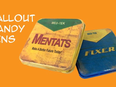 DIY Fallout Gift Candy Tins: Crafty McFangirl Tutorial