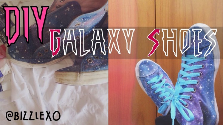 DIY Galaxy Shoes