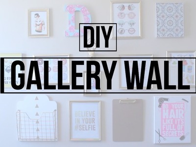 DIY Gallery Wall | DaynnnsDIY