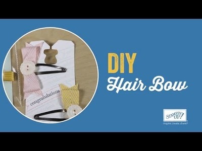 DIY Hair Bows