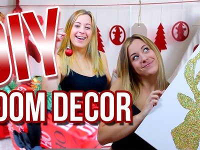 DIY Holiday Room Decor! Cheap & Easy Ways To Decorate Your Room!