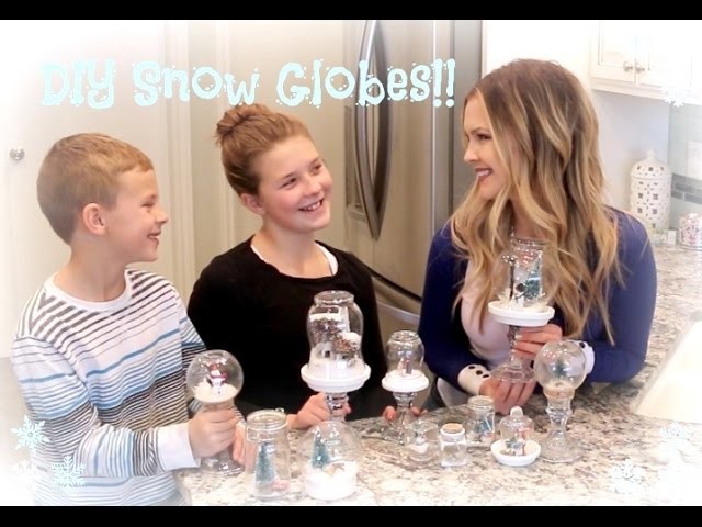DIY Snow Globes!!