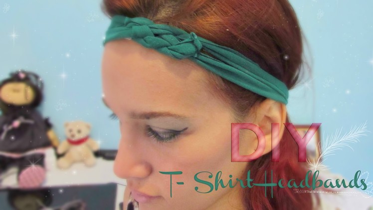 DIY T-Shirt Headband | Stephanie Ferreira