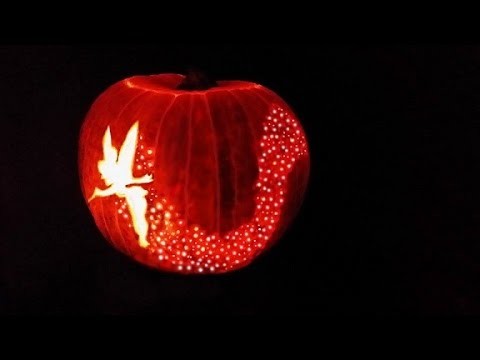 DIY -  Tinkerbell Helloweeen pumpkin