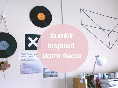 DIY Tumblr Inspired Dorm Room Decor | PSITHURIA