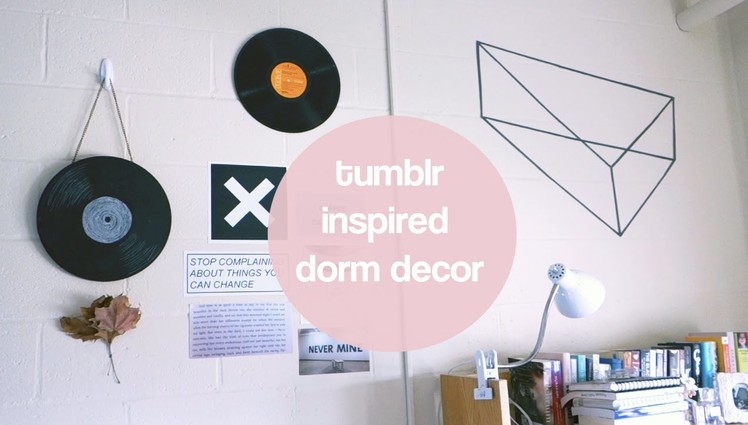 DIY Tumblr Inspired Dorm Room Decor | PSITHURIA