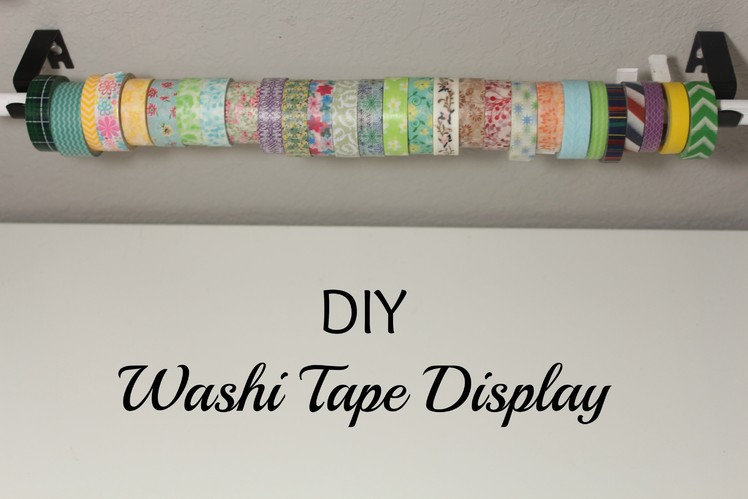 DIY- Washi Tape Display