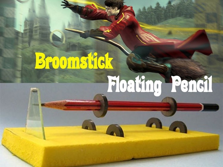 How to Make a Floating Pencil - Easy Tutorials