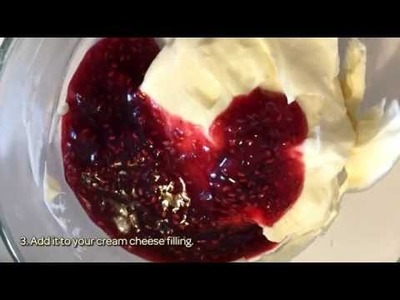 How To Make A Raspberry Cream Cheese Pastry Filling - DIY Food & Drinks Tutorial - Guidecentral