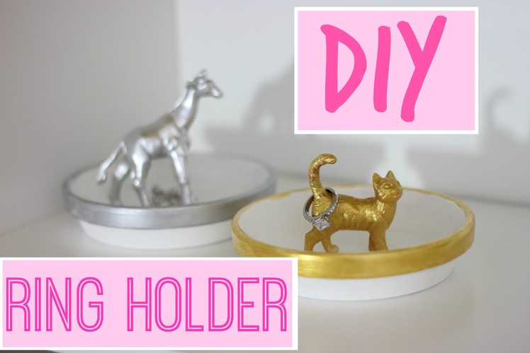 How to make a ring holder | DIY