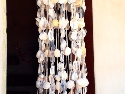 How To Make A Wind Chime Of Oesters And Sea Shells - DIY Home Tutorial - Guidecentral