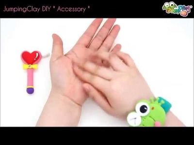 Jumping Clay Tutorial - How to make a Magic Stick and Necklace