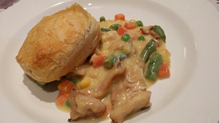 Make Delicious Chicken and Biscuit Casserole - DIY Food & Drinks - Guidecentral