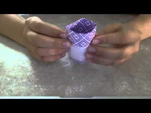 Origami goblet