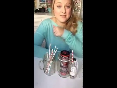 Periscope: DIY Mason Jar Cocktail Mug Gifts!