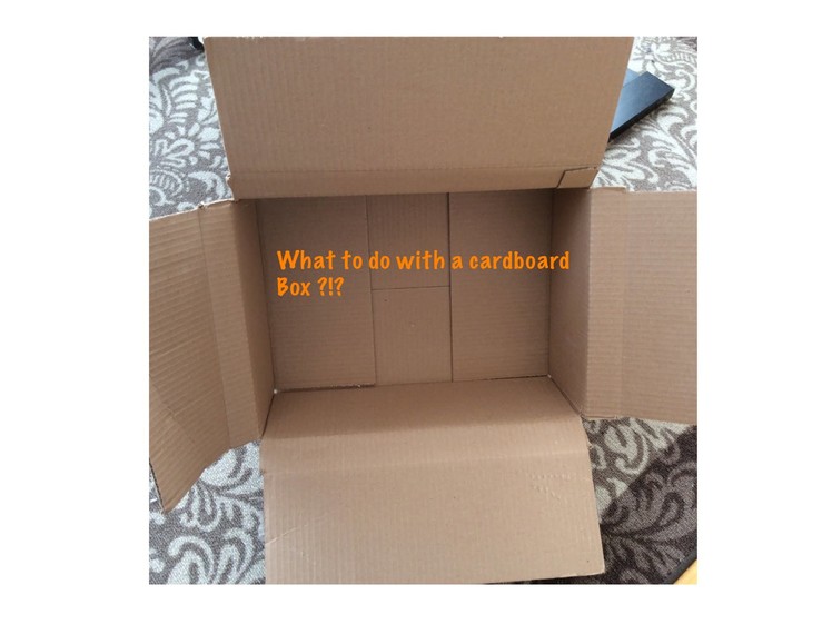 What can you do with a box ?!! DIY CRAFT VIDEO !